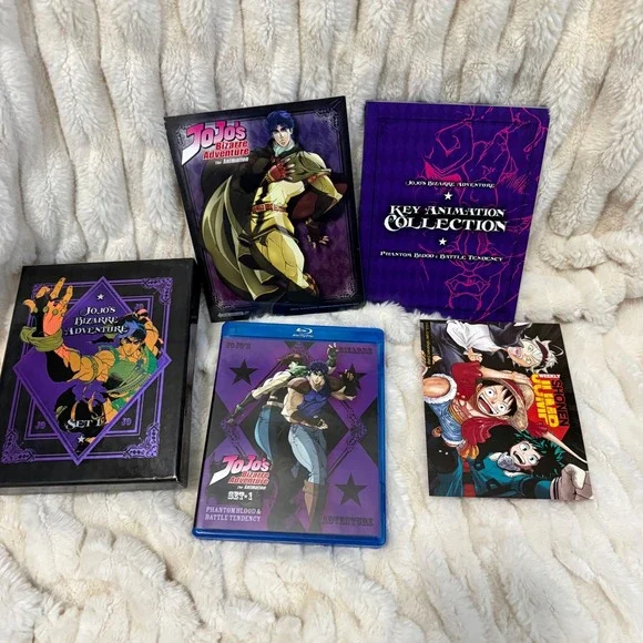 JoJos Bizarre Adventure Phantom Blood Battle Tendency Complete Blu Ray Set 1 - Picture 3 of 9
